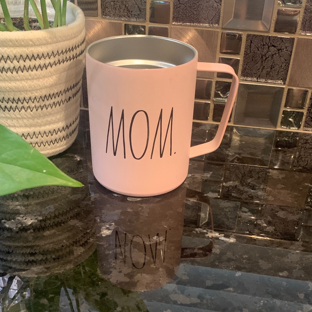 Rae Dunn Pink MOM Mug